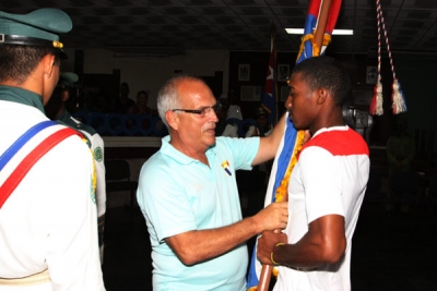 Abanderan equipo cubano Sub 18 a Copa Mudial de Beisbol