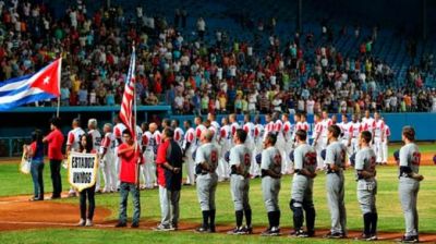 Anuncian fechas y horarios de tope beisbolero Cuba-Estados Unidos.