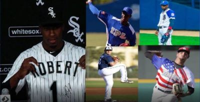Los cinco cubanos entre los 100 mejores prospectos de la MLB.