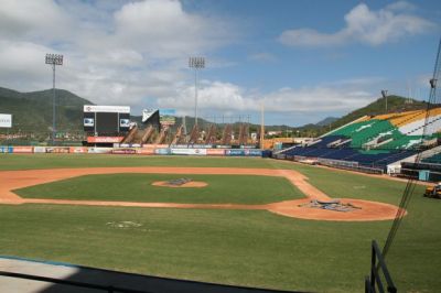 Serie del Caribe. Estadio de bisbol Nueva Esparta