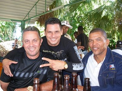 Duniel Ibarra, Adeivis Manso y Adiel Palma