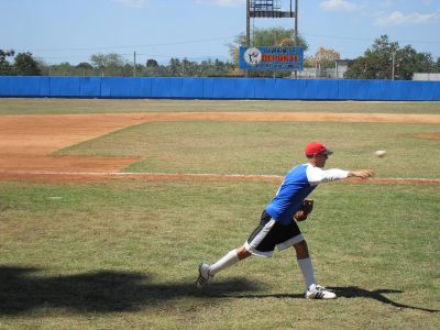 Liuber Entrenando