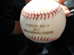 pelota oficial tercer clasico mundial de beisbol
