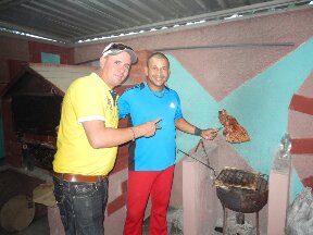 con mi amigo frederich