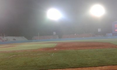 Lluvia en el estadio