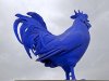 Mi gallo se pinta de azul