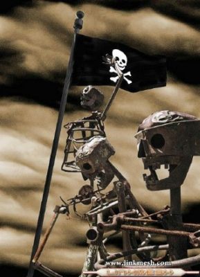 Piratas despus del partido.