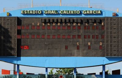 Pizarra del Calixto tras el juego de ayer