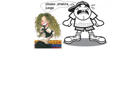 Shakira please juega