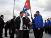 Abanderado equipo Granma a la 60 Serie del Caribe de Bisbol.