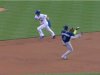 Adeiny Hechavarría ha impresionado en Tampa Bay con su guante.