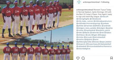 Agencia canadiense present Tryout de 10 cubanos en Dominicana.