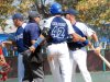 Animos calientes en juego Holguin vs. Metropolitanos