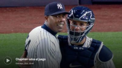 Aroldis Chapman ya es el autor del pitcheo ms duro del 2018.