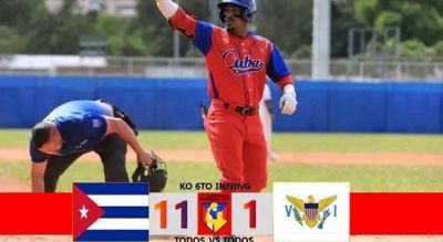 Bisbol: Cuba noque a Islas Vrgenes en V Copa del Caribe.