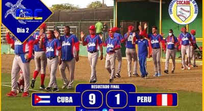 Bisbol: Cuba venci hoy 9-1 a Per en III Copa del Caribe.