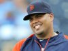 Brayan Peña firma contrato de liga menor con los Tigres.