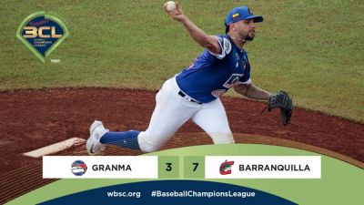 Caimanes vencieron a Alazanes en Liga de Campeones del Beisbol.