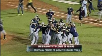 Caribes de Anzotegui, campen del bisbol profesional venezolano