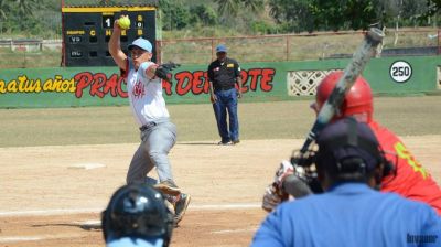 Cero hit, cero carrera en softbol cubano.