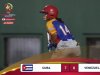 Cerrada derrota ante Venezuela en Copa Mundial de Beisbol.