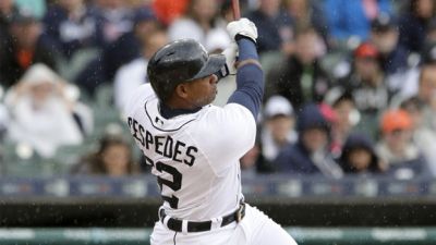 Cspedes muestra habilidad para robar la 3B