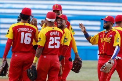 Cocodrilos de Matanzas ante CTBC Brothers en la Champions League de Am�rica de B�isbol 2026.