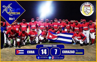 Cuba debuta con triunfo en Copa del Caribe de Bisbol.