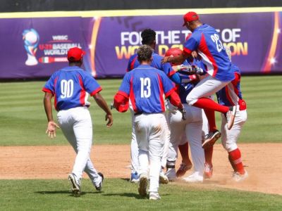 Cuba disputar el bronce frente a Colombia en mundial Sub-23 de bisbol.