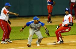 Cuba gana el primero en tope amistoso con Nicaragua