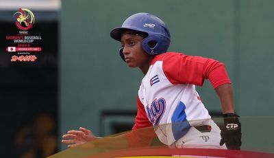 Cubanas vencen a francesas en Copa Mundial de Beisbol.