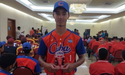 Cubano Cruz elegido ms valioso en Panamericano de Bisbol Sub-15.
