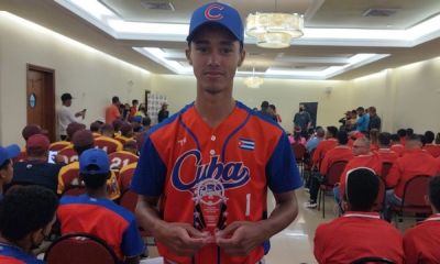 Cubano Cruz elegido ms valioso en Panamericano de Bisbol Sub-15.