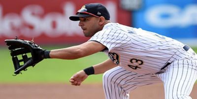Cubanos Manduley y Lzaro Blanco en la final de la liga Can-Am.