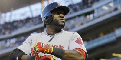 David Ortiz llega a campos de entrenamiento de Boston