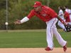 Yunel Escobar será baja unos días por distensión