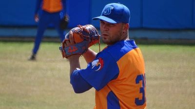 Espirituano Santos, mejor de la semana en beisbol cubano.