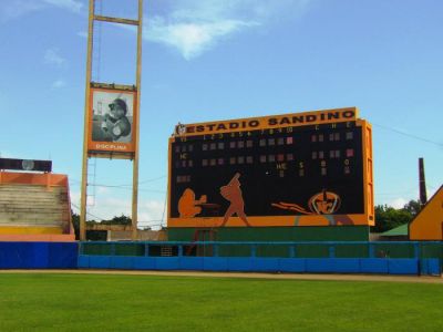 Es estadio Sandino como nuevo.