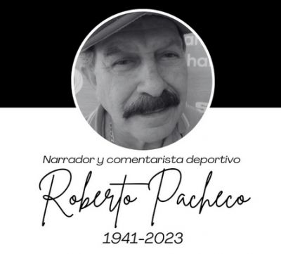Falleció Roberto Pacheco, ícono de la narración deportiva en Cuba.