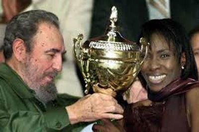 Fidel el gran baluarte del deporte cubano.