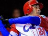 Frederich Cepeda llegó a Japón para los entrenamientos primaverales