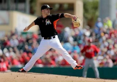 Los Marlins exhiben pitcheo y vencen a los Nacionales