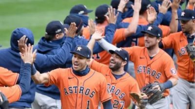 Playoffs MLB. Astros eliminan a Twins y van a la Serie Divisional.