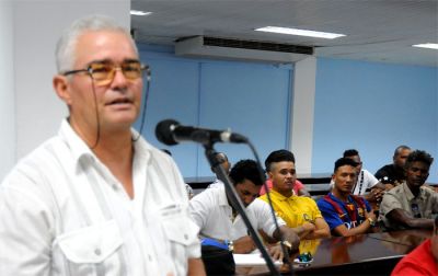 Presentan equipo de Guantnamo a LVII Serie de bisbol.