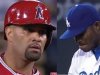 Pujols le gan 1er round a Puig