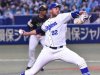 Raidel lidera en juegos salvados en beisbol japons.