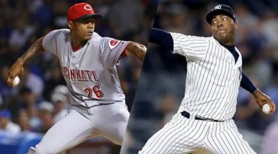 Raisel Iglesias vs Aroldis Chapman, 2 cerrados cubanos.