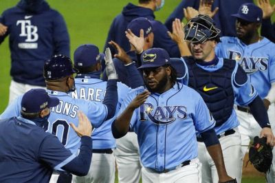 Los Rays arrancan delante sobre los Astros con homerun de Arozarena.