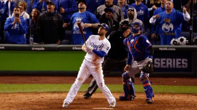 MLB. Los Reales ganan Juego 1 de la Serie Mundial