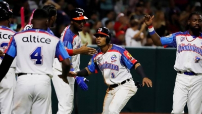 Repblica Dominicana se corona campen de la Serie del Caribe.